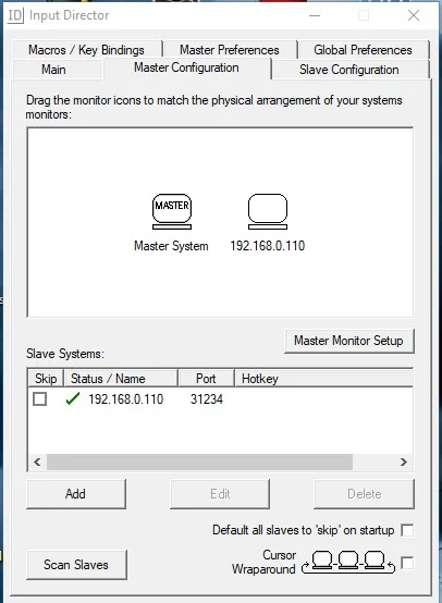 Input Director | Controlar dos PC con un solo teclado y ratón