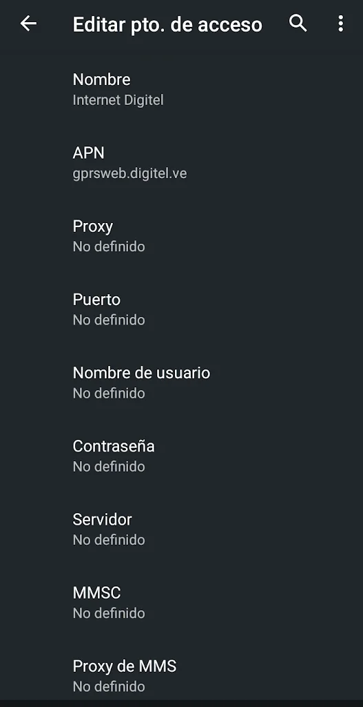 Configurar APN Digitel 3G y 4G en forma sencilla (Venezuela)