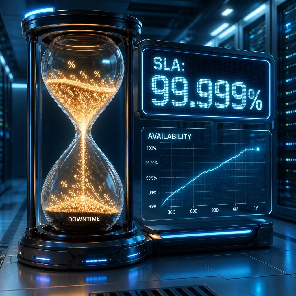 Disponibilidad y Downtime: SLA, Métricas y Cómo Calcular el Uptime