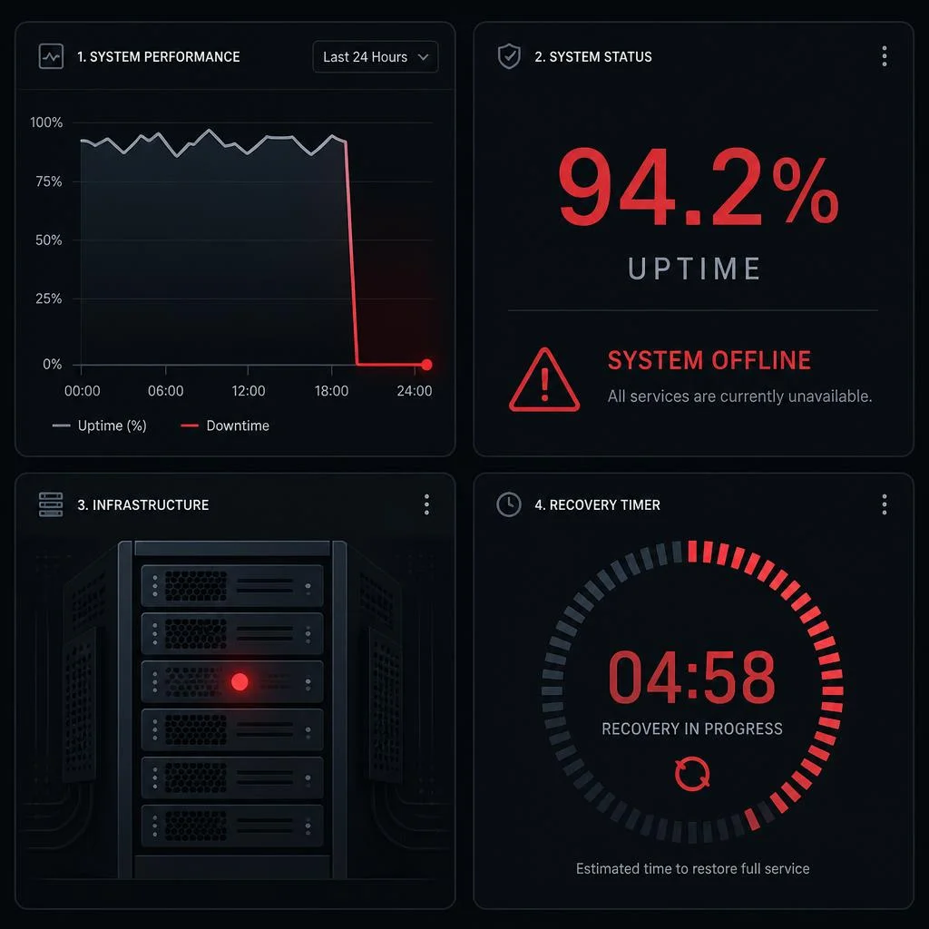 ¿Qué es Downtime? Definición, Causas y Cómo Minimizarlo