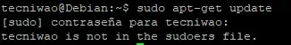 How to use sudo on Debian 12