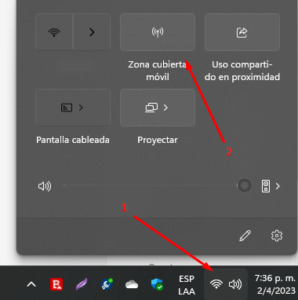 como compartir el internet en windows 11