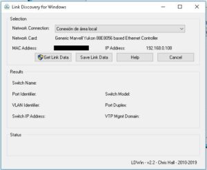 LinkDiscoveryClient descubrimiento de puertos mediante CDP