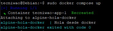 docker compose prueba