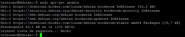 Instalar docker en debian 12